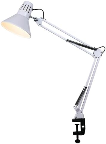 Lampada Da Scrivania Con Braccio Regolabile - LED Con Morsetto Per Ufficio E Casa - Foto 10