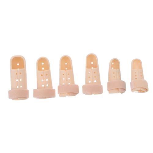 SAFIGLE 6 Pcs Splint Durable Thumb Guard for Straightening Easy to Wear for Relief and