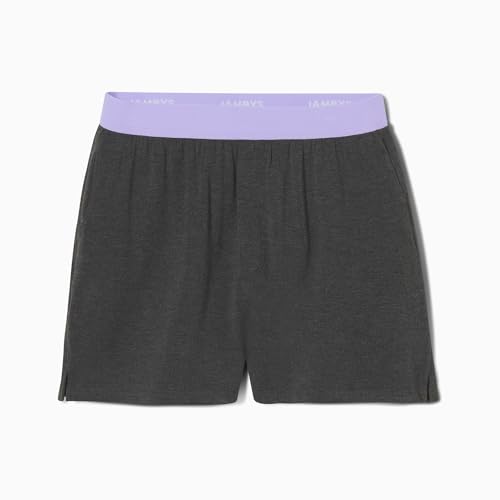 Jambys Boxers With Pockets | House Shorts Unisex Lounge and Sleep Shorts for Women and Men, Multi-Use Pajama Shorts