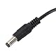 AYNEFY Musical Adapter Power, 9V Stromkabel Gitarreneffektpedal Netzteil, Spitze Negativ, 1000mA Maximalstrom, Kompatibel mit Tastatur Digitalpiano Pedal Verstärker(EU-Stecker)