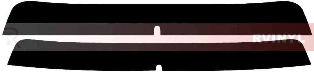 Rvinyl Window Tint Kit Compatible with GMC Yukon 2007-2014 - 5% - Single Ply No Bubble Film - Do it Yourself Vehicle Windshield Visor Strip