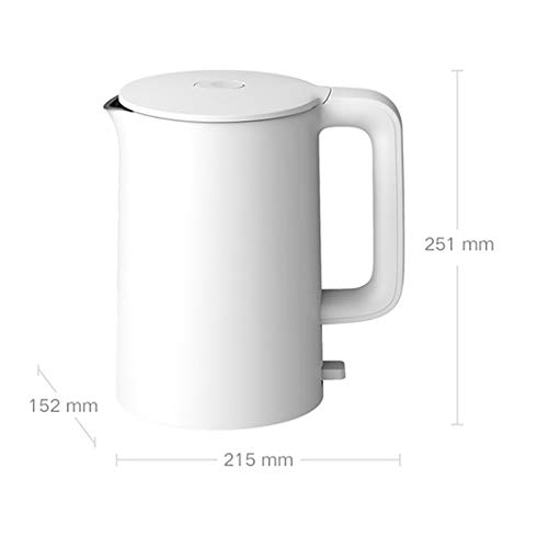 Hervidor eléctrico de acero inoxidable 1.5L con control inteligente miniatura 3