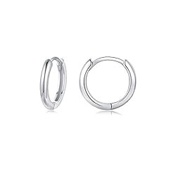 1 Pairs(8mm)-Silver
