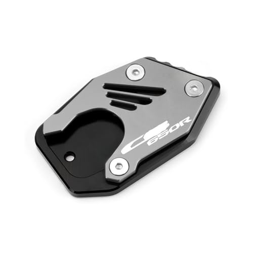 Plaque de support béquille Honda CB650R pour stationner sur herbe et gravier