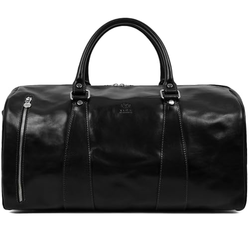 Reisetasche Leder - Damen & Herren Weekender - Edle Reisetaschen - Elegant & Hochwertig -...