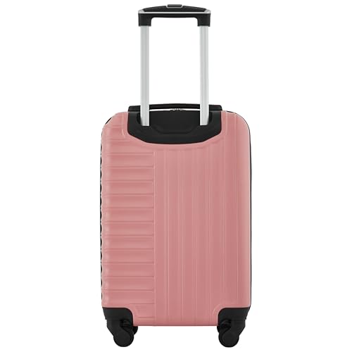 Image of French Connection 22 inch Quinn Carry-On Luggage, Rose Elegance