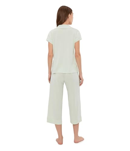 Image of Eberjey Gisele Short Sleeve and Cropped Pant PJ Set