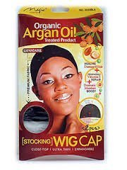 Magic CollectionOrganic Argan Oil Stocking Wig Cap Black 3000Bla by Magic Collection
