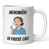 🎁 Cadeau parfait : Une tasse cadeau à offrir lors d’un anniversaire, d’une fête, à Noël, pour un pot de départ ou simplement pour remercier une infirmière de son travail