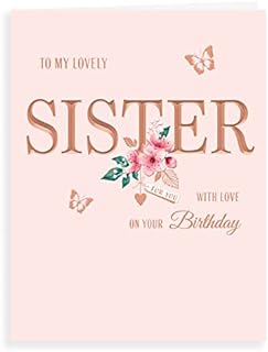 Avant Garde Studios Classic Birthday Card Sister - 8 x 6 inches H90052
