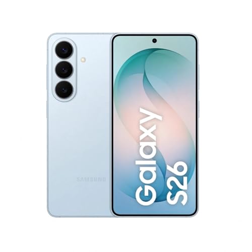 Image of Samsung Galaxy S26 5G (Sky Blue, 12GB RAM, 256GB Storage) | Exynos 2600 Processor | 50MP + 12MP Dual Camera | 12MP Front Camera | 6.3 inch Full HD+ Display | 4300mAh Battery