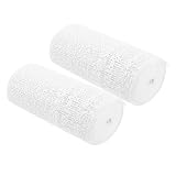 FIXOSHEE 2 Rollen Gipsbinden Schnell Trocknend DIY Modellbau Gipstuch für Landschaftsbau Masken...