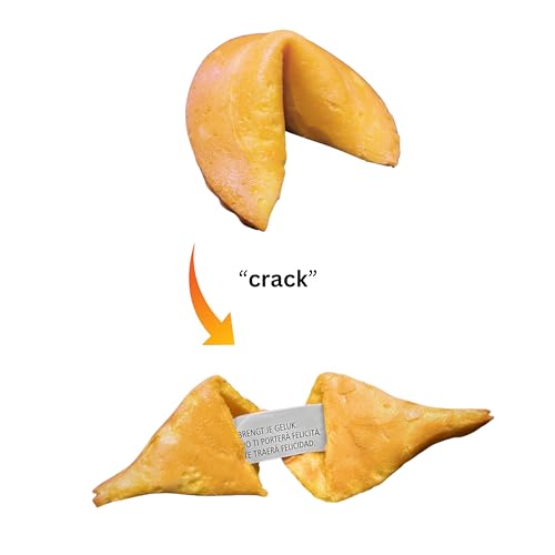 Miniatura 4 de Silk Road Galletas De La Fortuna - Mensajes En Español Y Más Idiomas - Pack Laborawi Triple