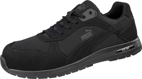 PUMA Women's Frontside Black Grey Sd WNS Industrial Shoe, 8.5