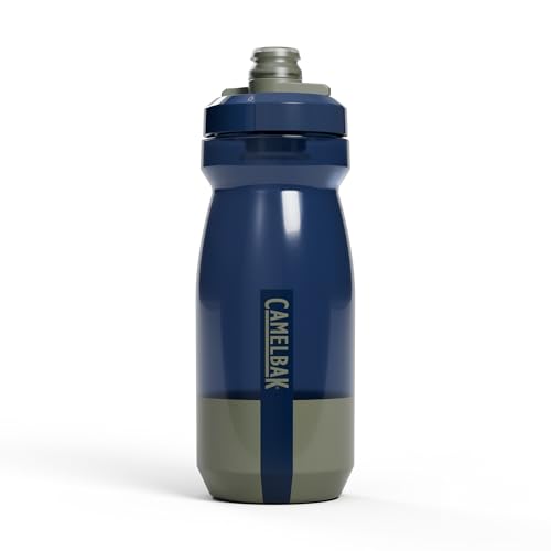 CamelBak Podium Bike Squeeze Water Bottle Mercury Deep Sea, 21oz