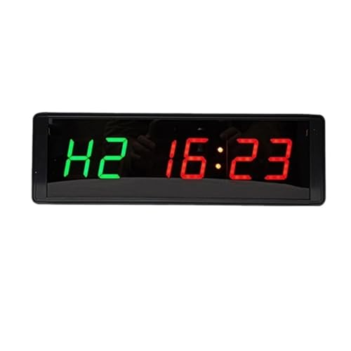 Temporizador digital deportivo LED con control remoto 2 pcs miniatura 1