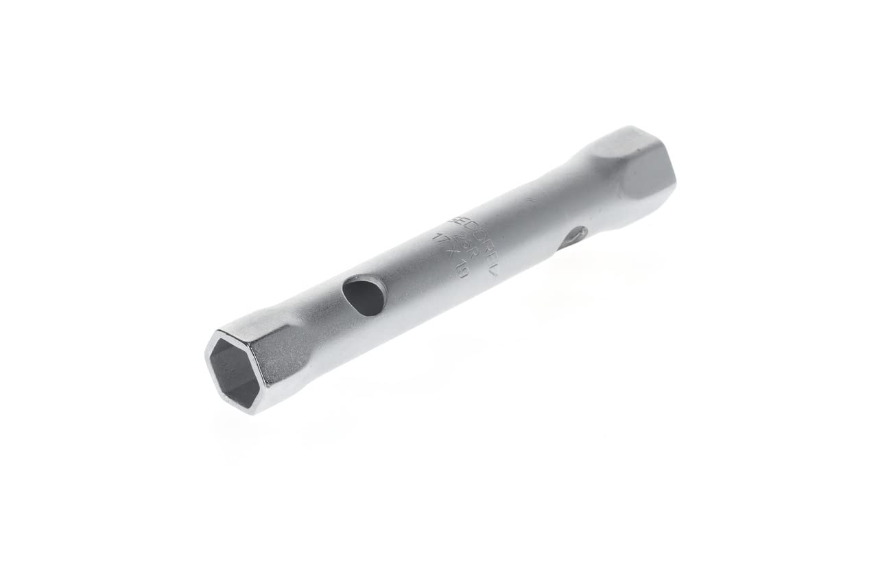 Gedore Double Ended Socket Spanner hollow shank hexagonal 17x19 mm