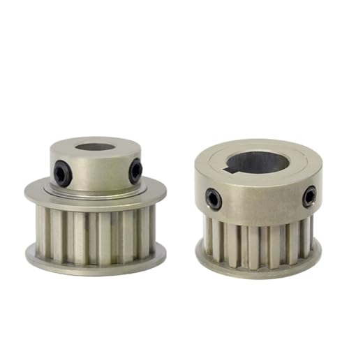 Poulie XL 12 dents en aluminium dur BF K pour guidage mécanique fluide et rigide