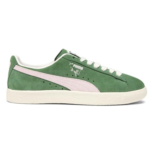 PUMA Womens Clyde Og Lace Up Sneakers Shoes Casual - Green - Main Image