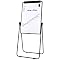 TUKA-i-AKUT Tableau Blanc Magnétique Chevalet 90x60cm Réglable Pliable - Chevalet De Conférence Portable Noir TKD8710