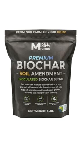Mikes Mighty Micros Biochar Manure Based Biochar 5lb