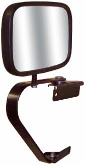 CIPA 41100 Universal Black OE Style Black Replacement Side Mirror 5.5 x 8.5 inches