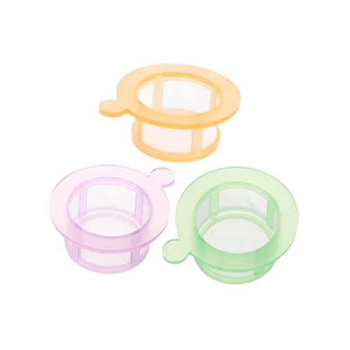 Kidney Stone Strainer | Premium Plastic Urine Collector with Fine Nylon Mesh Filter,Conical Design,3PCS