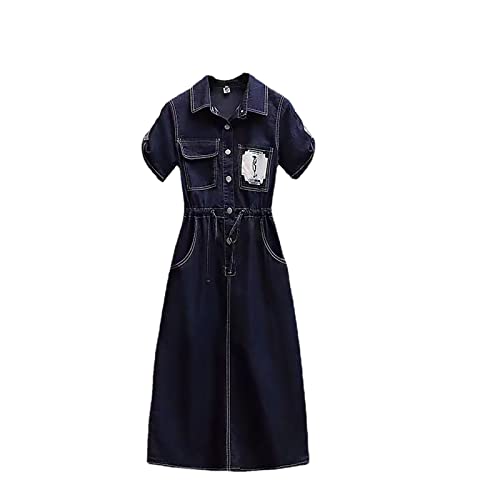 Harajuku Denim Large Denim Skirt Loose Gothic Dropped Personalized Design Spliced Casual Korean Hip Hop Irregular