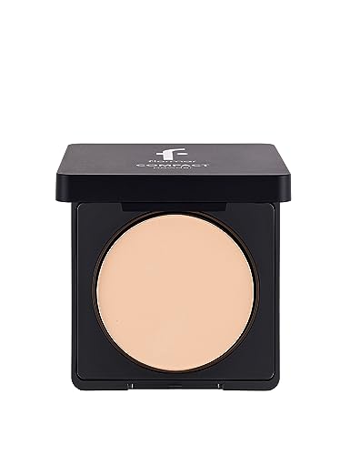 Flormar Polvos Compactos Maquillaje en Polvo Matificante, Setting Powder y Translucidos, Cobertura Modulable, Textura Sedosa, Polvos Fijadores (45 g), 098 Medium Natural Beige