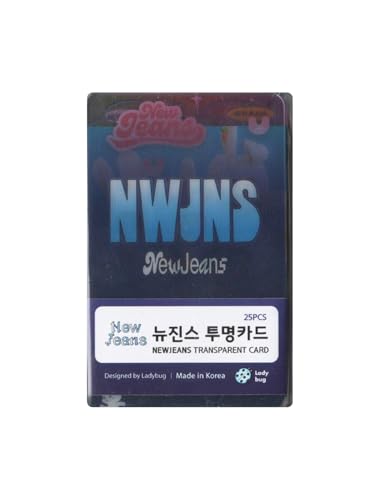 KPOP NewJeans Transparent Photo Cards 25pcs