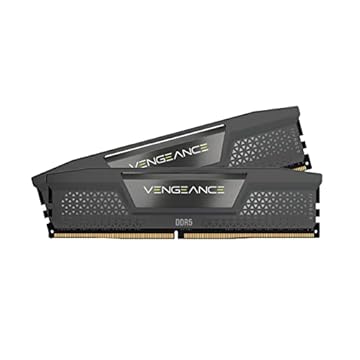 CORSAIR VENGEANCE DDR5 64GB (2x32GB) DDR5 5600MHz CL40 AMD EXPO Intel XMP iCUE Memória de computador compatível – Cinza (CMK64GX5M2B5600Z40)
