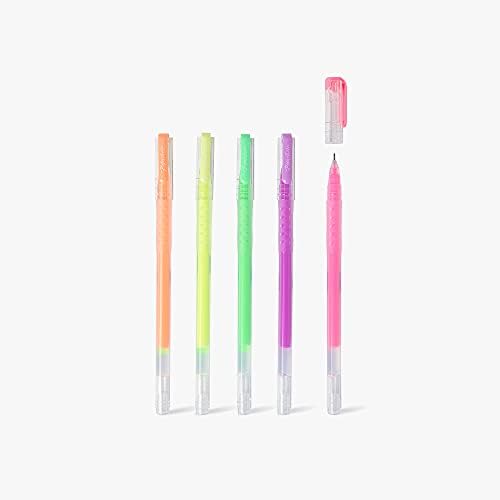 Paperchase Pastel Gel Pens Pack Of 5 00613524 Amazon co uk paperchase-pastel-gel-pens-pack-of-5-00613524-amazon-co-uk
