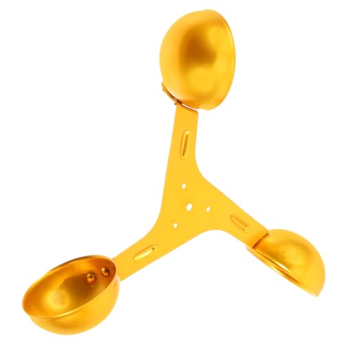 GALPADA Anemometer Sensor Wind Vanes Digital Speed Replacement Sensor Cup Air Flowing Meter Cup Engine Crankshaft Position Sensor Replacement Anemometer Cup Aluminum Alloy Yellow