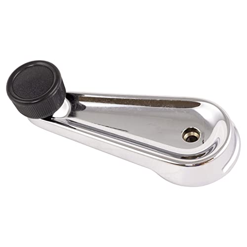 Image of TRQ Front Window Crank Handle Chrome Compatible with 79-04 International