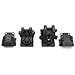 Tekno RC 6519B Bulkhead Set Front and Rear Revised : EB410