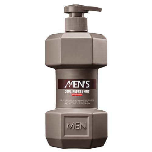 Gel De Ducha Para Hombres Con Fragancia Refrescante Duradera - 500ml - Aroma Fresco Que Perdura Hasta 12 Horas - Ideal Para Una Higiene Corporal Completa (Aroma De Colonia)