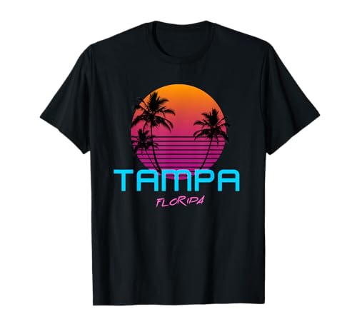 Tampa Florida Retro 80s T-Shirt