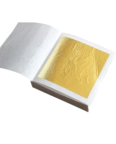 23K Edible Gold Loose Leaf (Pack of 25 leaves) 3-1/8