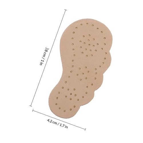 2 Pares de Almohadillas Antideslizantes para Tacones Beige miniatura 2