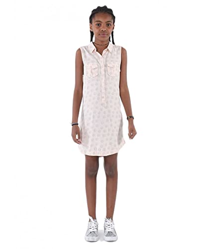 Robe Kaporal Bott rose pour femme coupe ajustée tendance