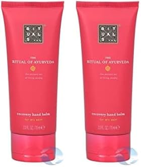 RITUALS Hand Balm from The Ritual of Ayurveda, 70 ml - with Indian Rose & Sweet Almond Oil - Soothing & Nourishing Properties (Pack of 2)
