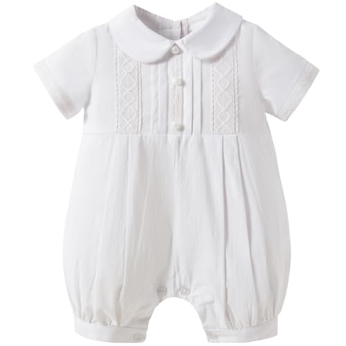Booulfi Baptism Romper Outfits for Baby Boys