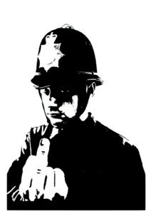 Libby's Emporium Banksy Photo rude copper Print A4 10x8 Graffiti Grafitti Street Art Poster