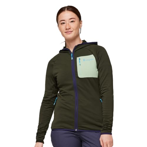 Image of Cotopaxi Otero Fleece Full-Zip Hooded Jacket - Men's Woods 2X-Large