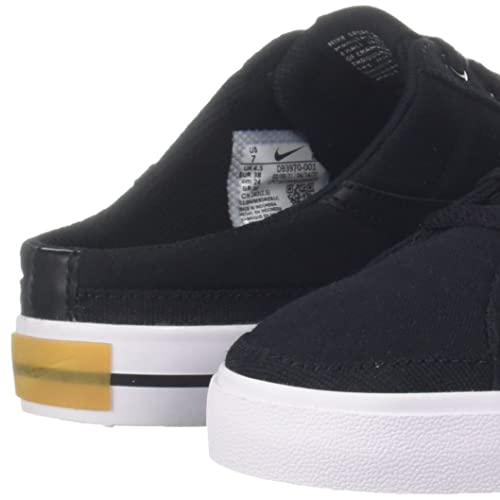 Nike Court Legacy Mule Womens Shoes Size 7, Color: Black/White #TOP2