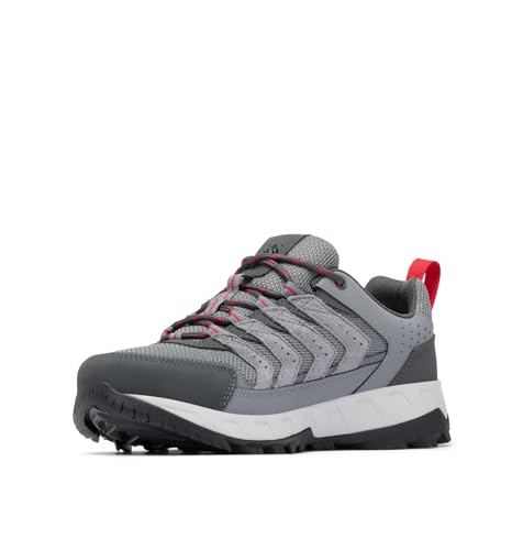 Columbia Men's Strata Trail Low, Titanium Grey Steel/Mountain Red, 7 by Columbia - Used condition - Image 2