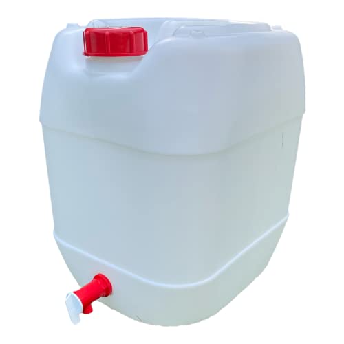 Sterk Plast C30R Kanister mit Hahn, Fassungsvermögen 30 l, 36 x...