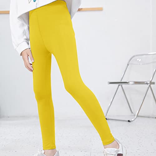 Girls Winter Fleece Lined Leggings Thick Thermal Tights Soft Warm Stretchy Full Length Pants for Kids2