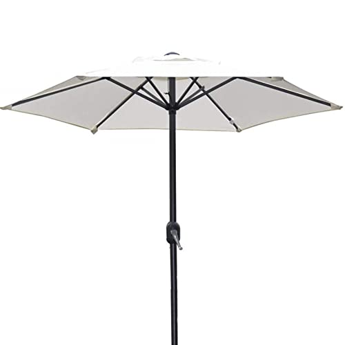 Parasol de jardín redondo con manivela y protección UV50+ CLSDRZC 1