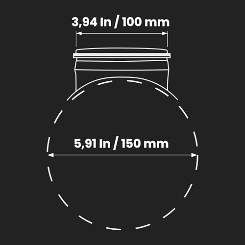 Round Saddle Take Off for 6'' Inch Duct - 4'' Outlet Branch Extension - 90 Degree Splitter - Vent Duct Transition - Round Take-Off with Rubber Gasket for Better Fit - HVAC Takeoff Ducting